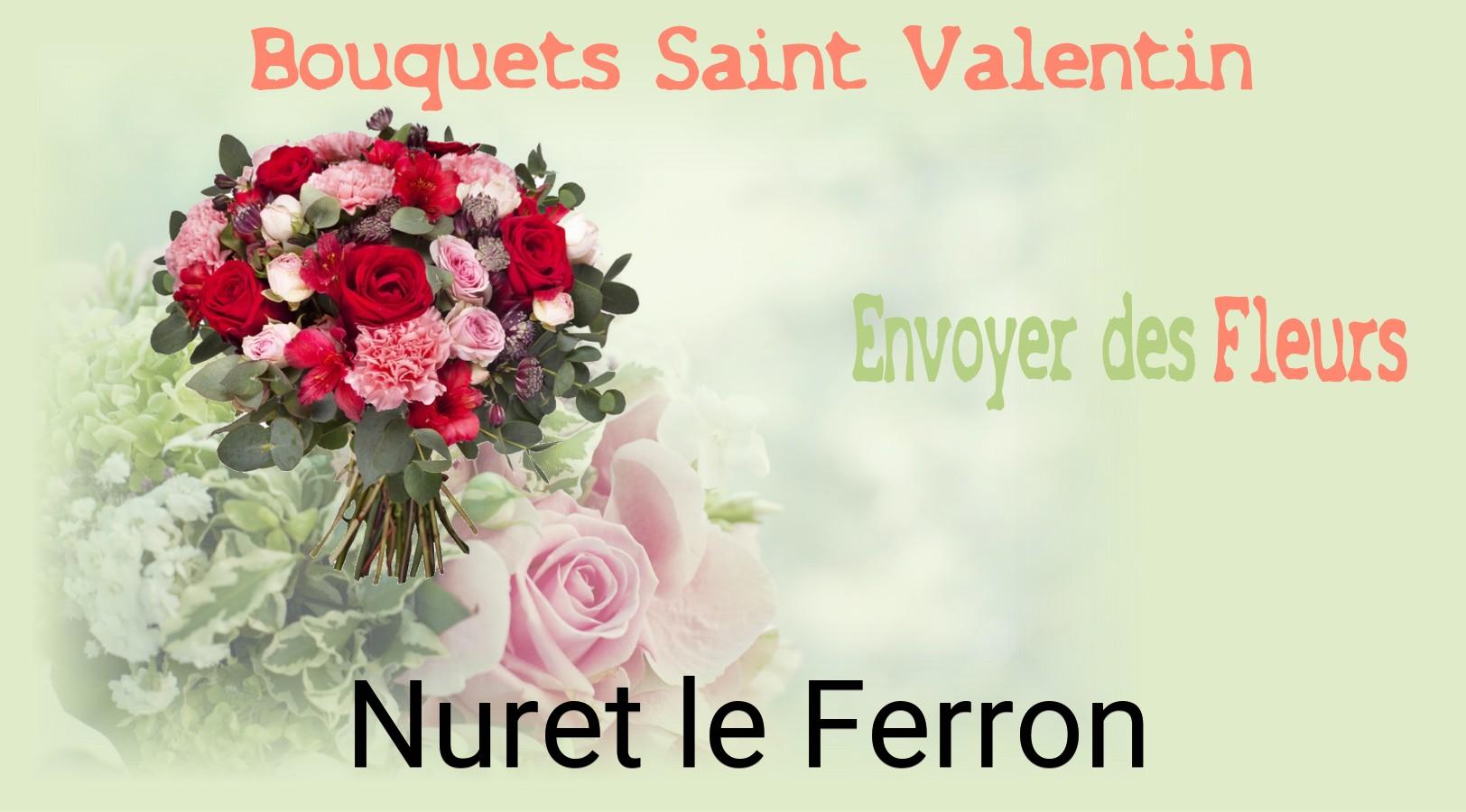 Roses de Saint-Valentin livrées à Nuret-le-Ferron